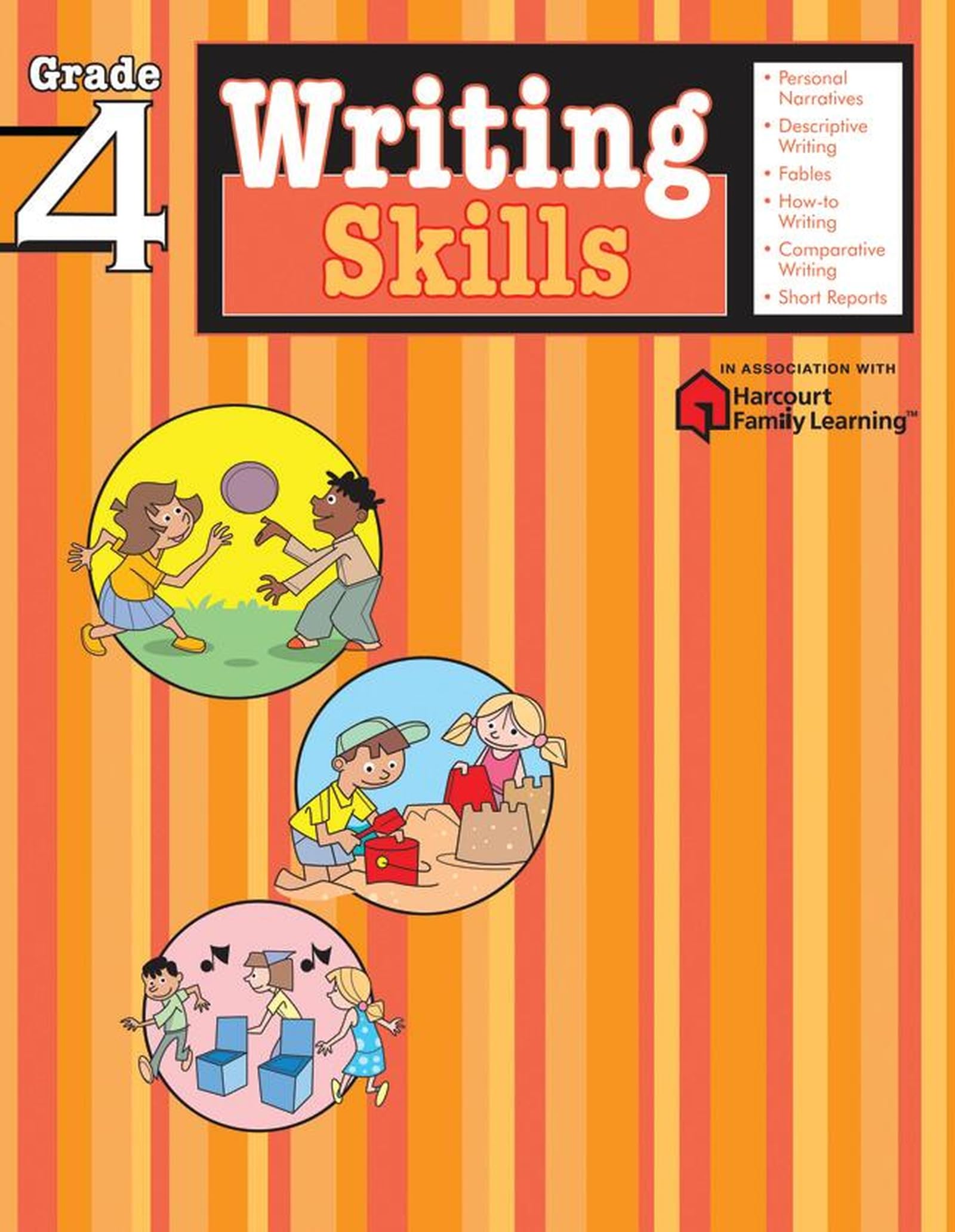 Writing Skills: Grade 4 (Flash Kids Harcourt Family Learning) book