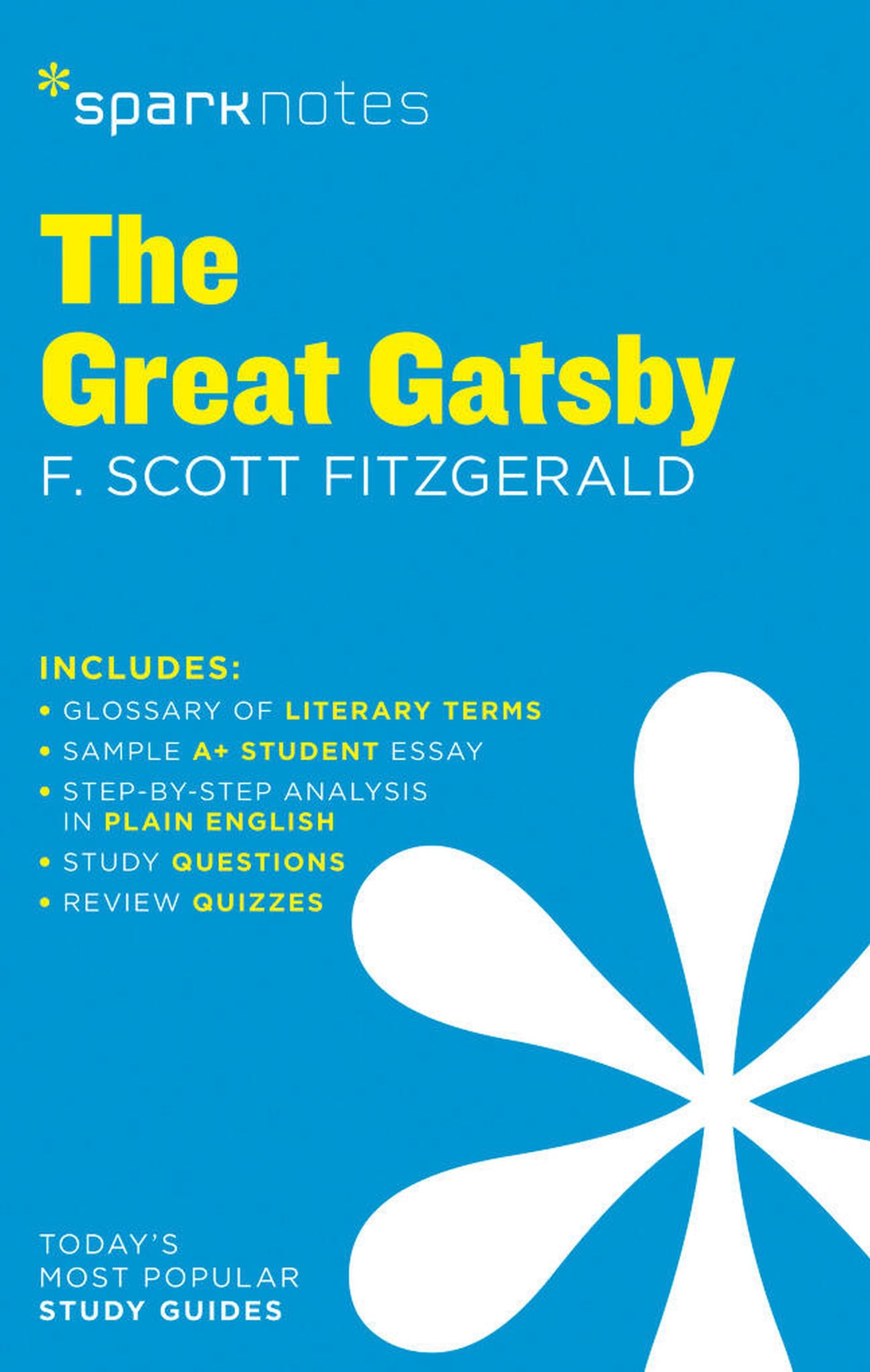 The Great Gatsby Sparknotes Literature Guide Contemporary literature Books