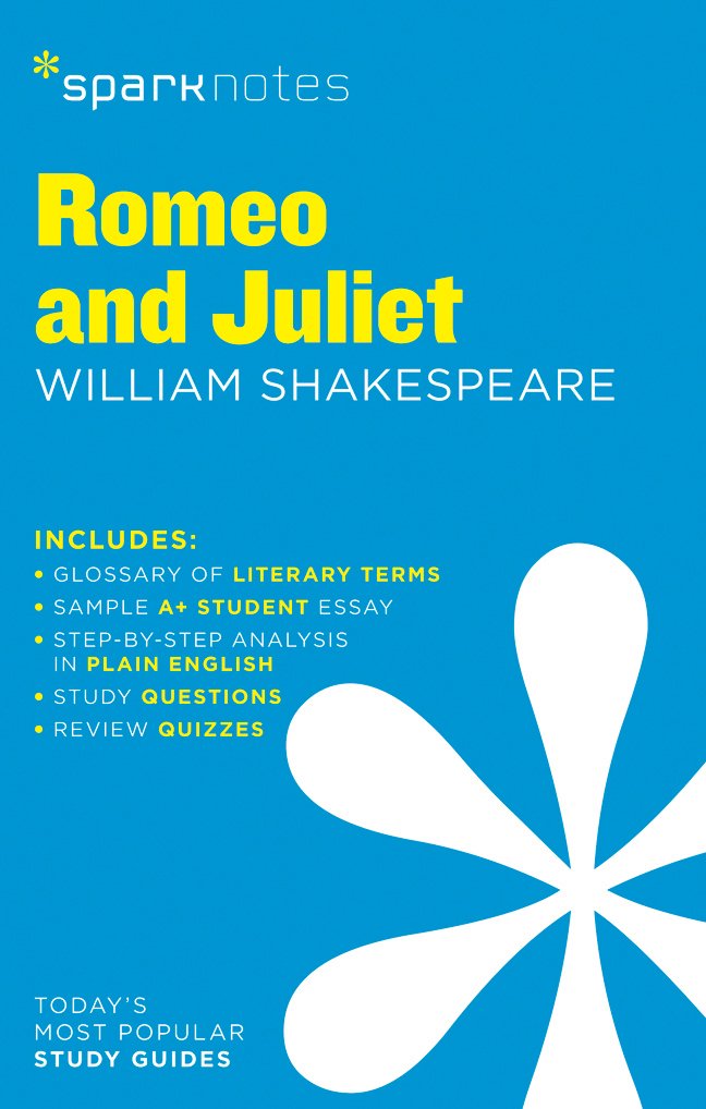 Romeo and Juliet Sparknotes Literature Guide Contemporary literature Books