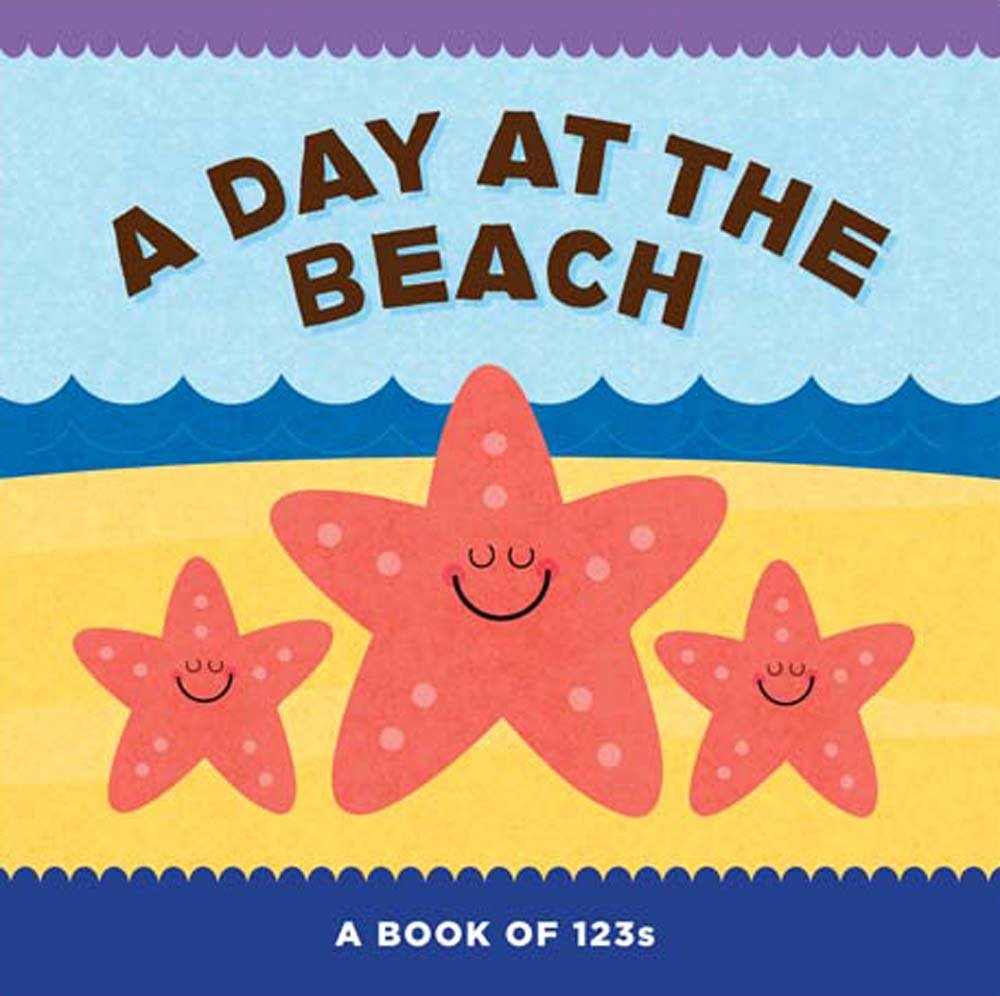 A Day at the Beach: A Book of 123s book