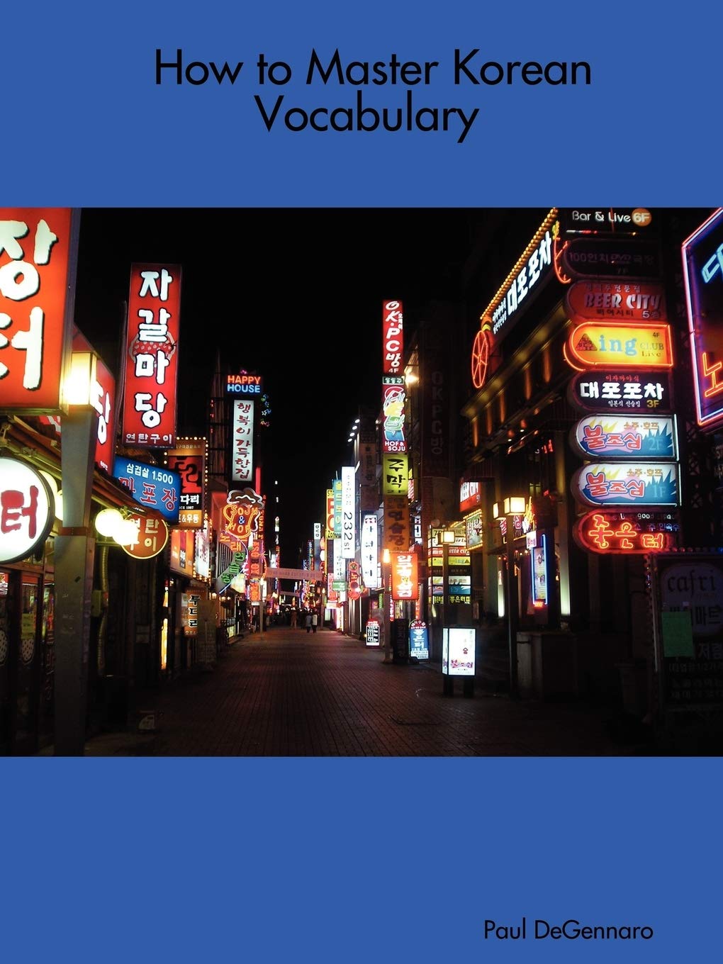 How to Master Korean Vocabulary book
