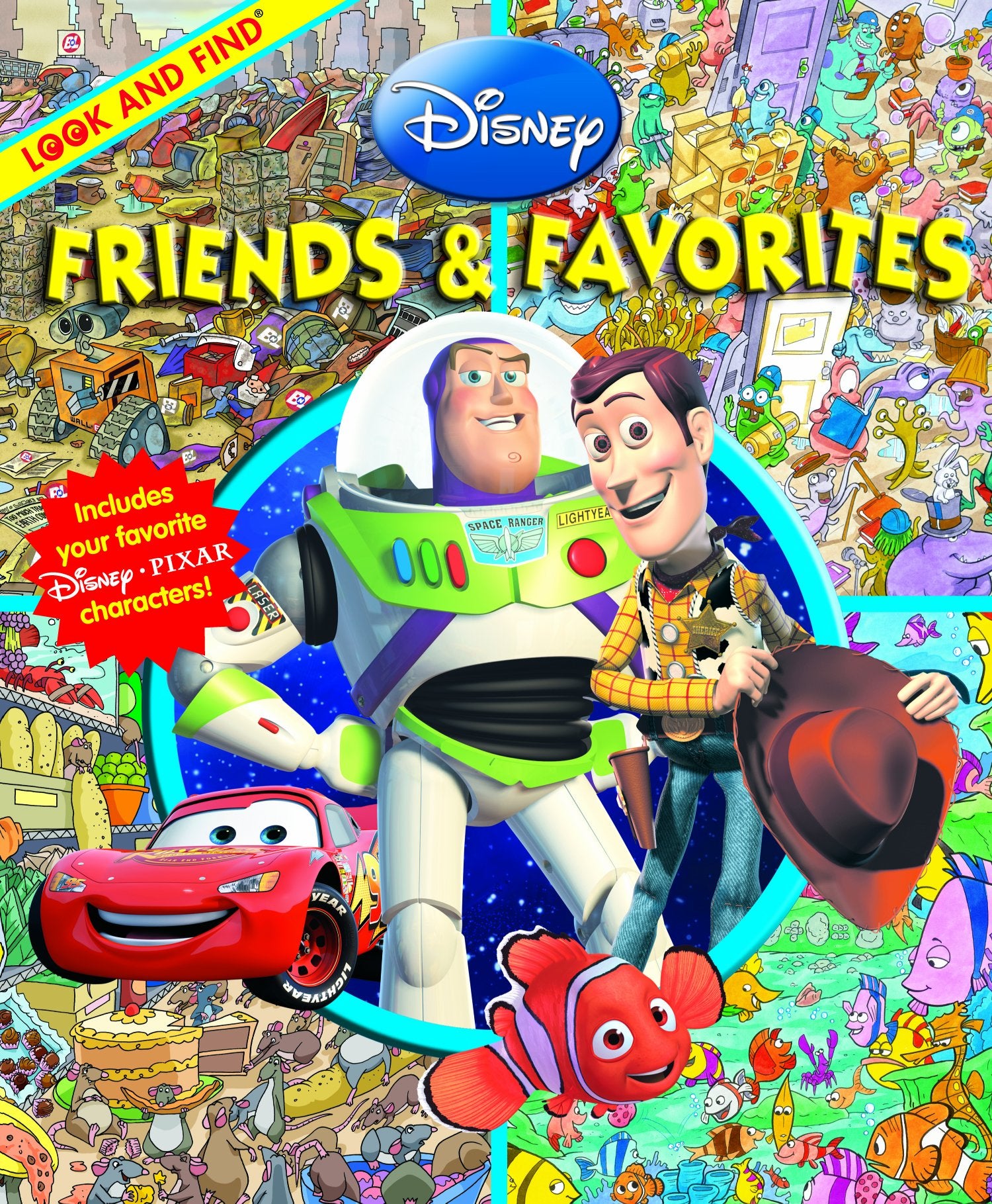 Disney Friends & Favorites (Look and Find) Novels & Short Stories