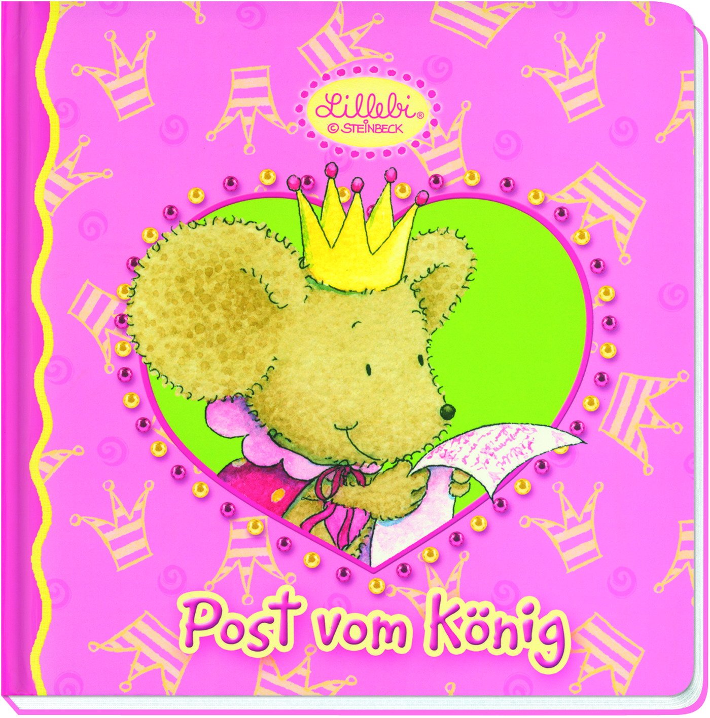 Lillebi - Post vom König, Großes Vorlese-Pappbuch im wattierten Umschlag mit Prägecover Books