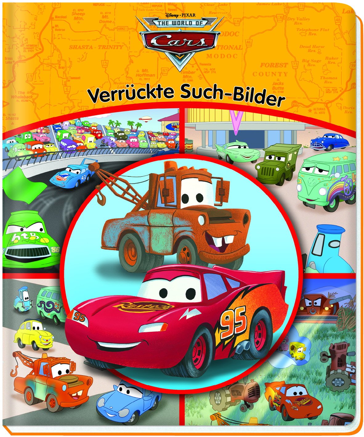 Disney PIXAR Cars - Verrückte Suchbilder, Wimmelbild Books