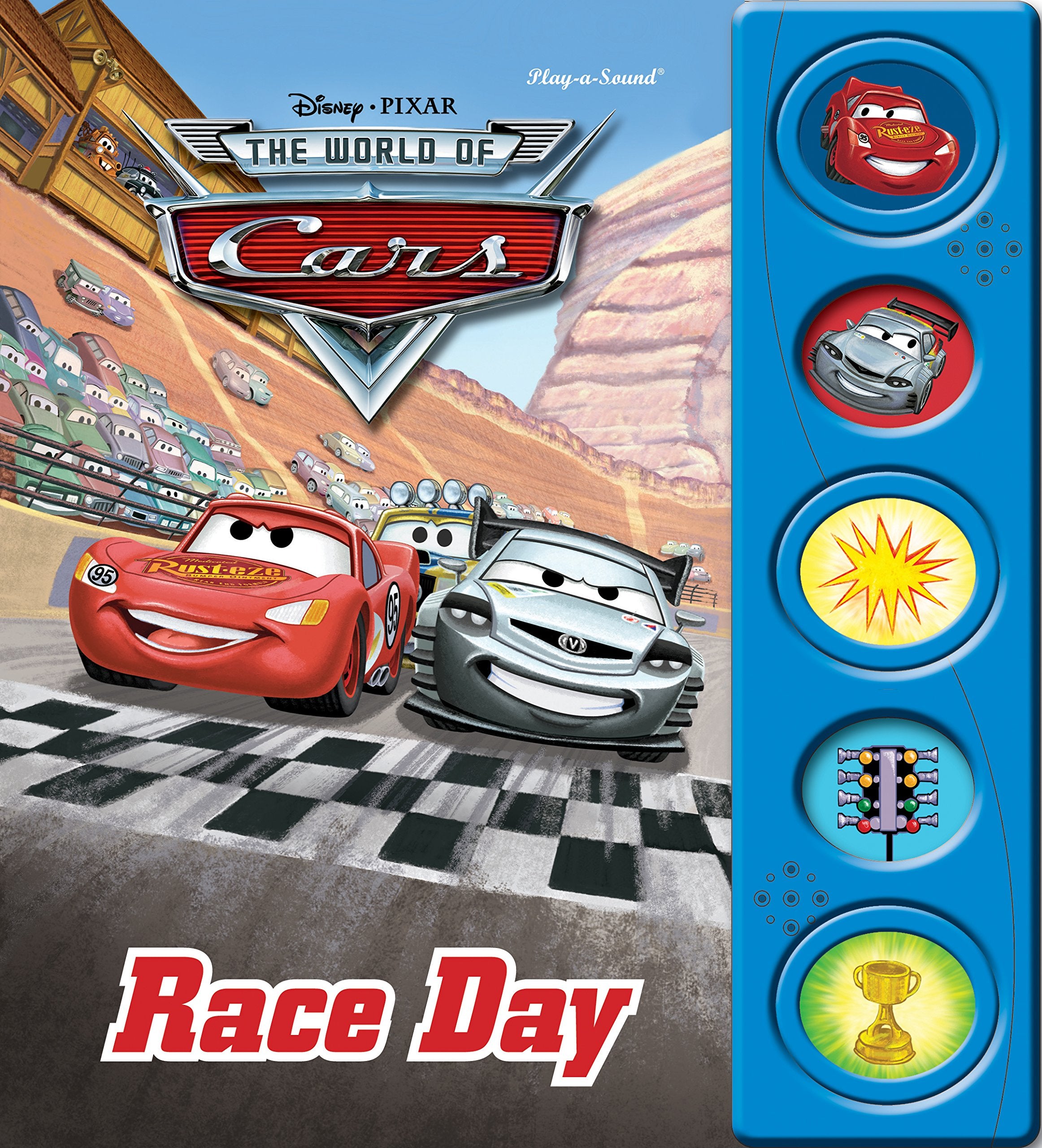 Disney Cars Race Day, Little Touch & Hear Book book