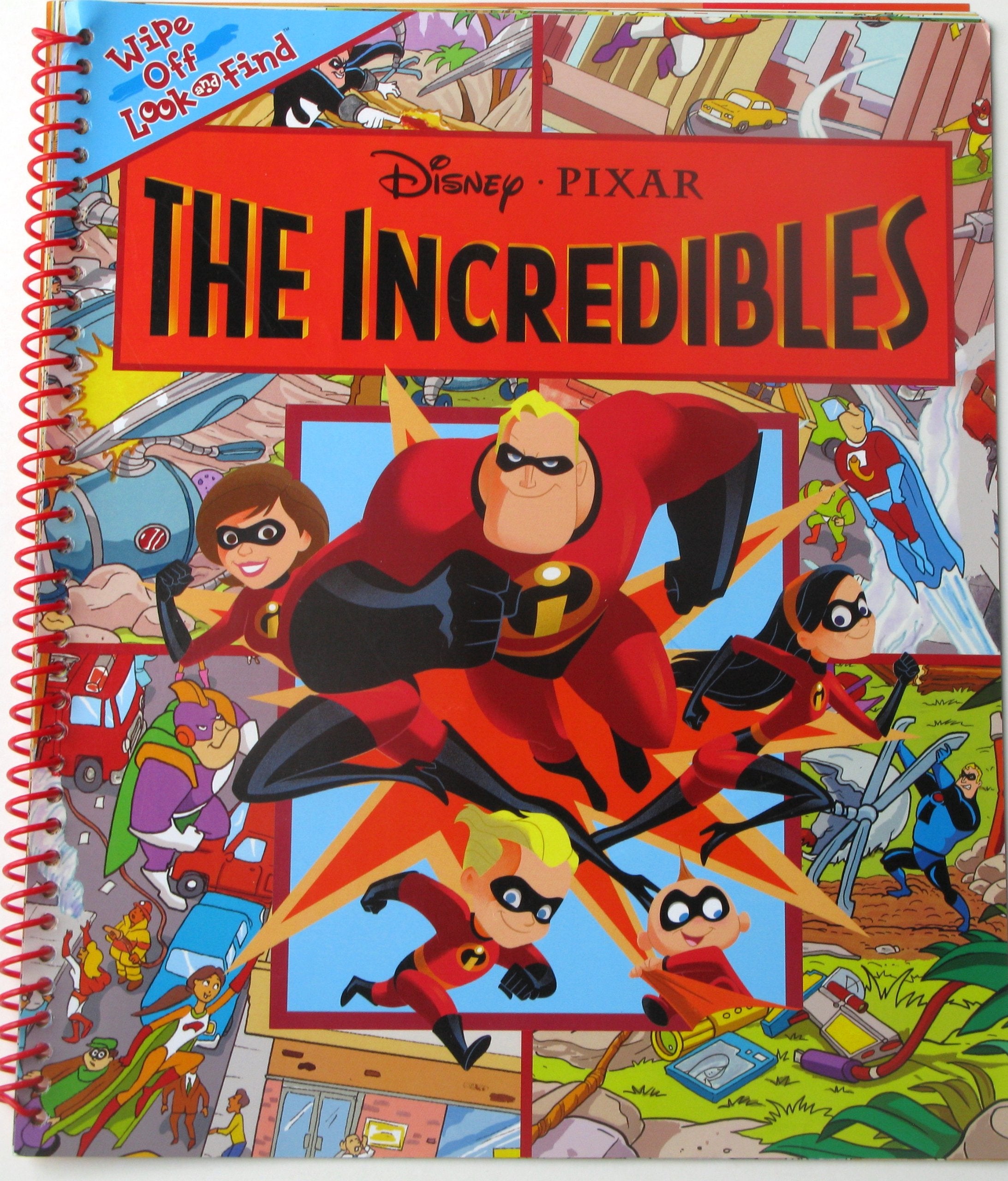 Wipe Off Look and Find: Disney Pixar: The Incredibles Films