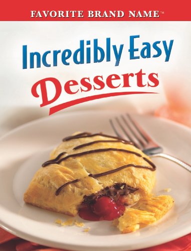 Title: Incredibly Easy Dessert Recipes book