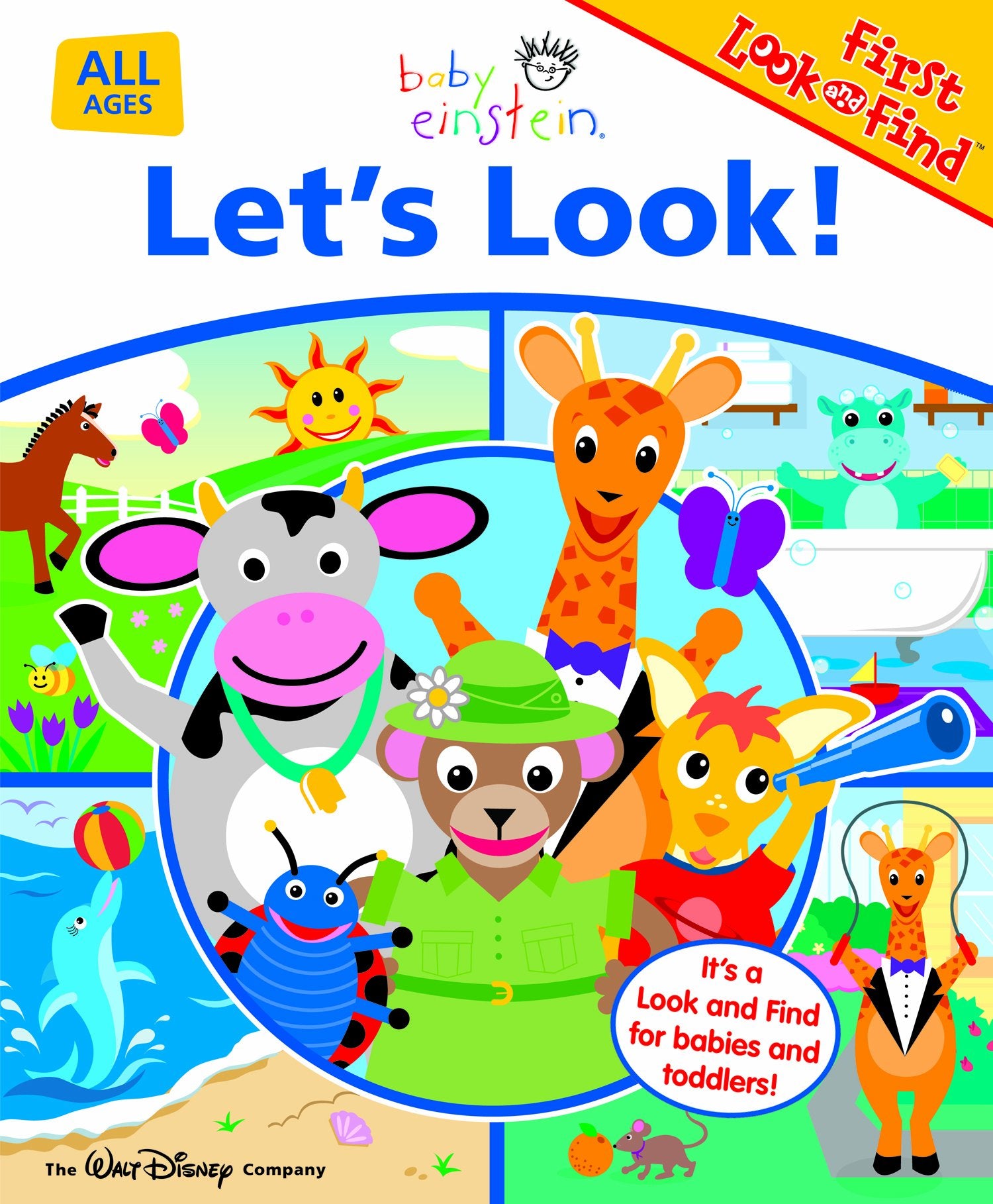 My First Look and Find Baby Einstei Children's books