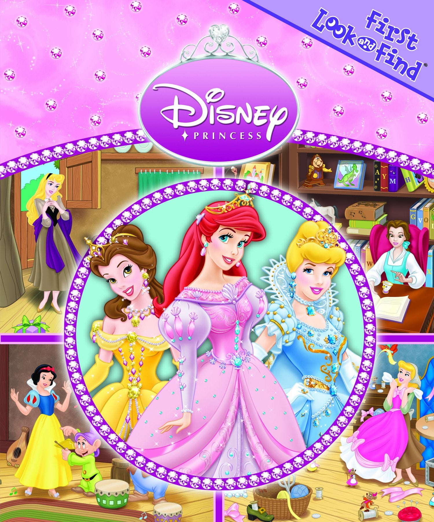 Disney Princess First Look and Find Novels & Short Stories