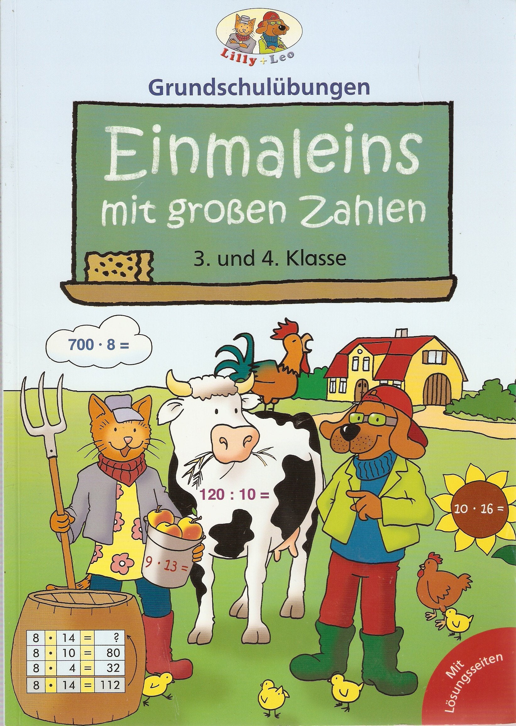 Einmaleins mit großen Zahlen für 3. und 4. Klasse Books