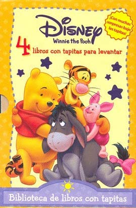 WINNIE THE POOH 4 LIBROS CON TAPITAS LEVANTAR book