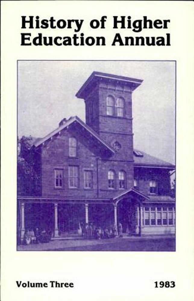 History of Higher Education (History of Higher Education Annual) Education & Training