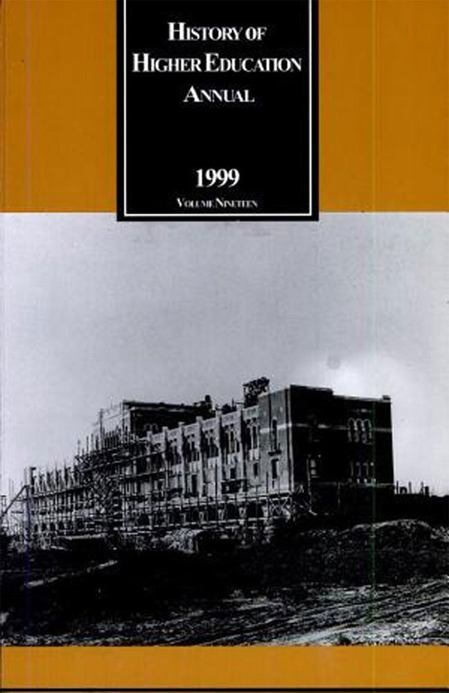 History of Higher Education Annual 1999: Southern Higher Education in the 20th Century Education & Training