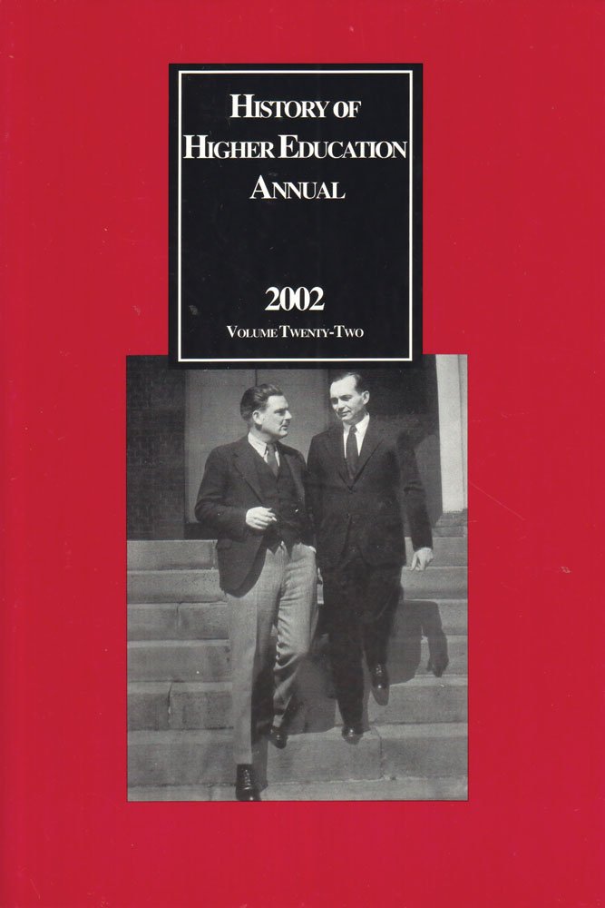 History of Higher Education Annual 2002 Education & Training