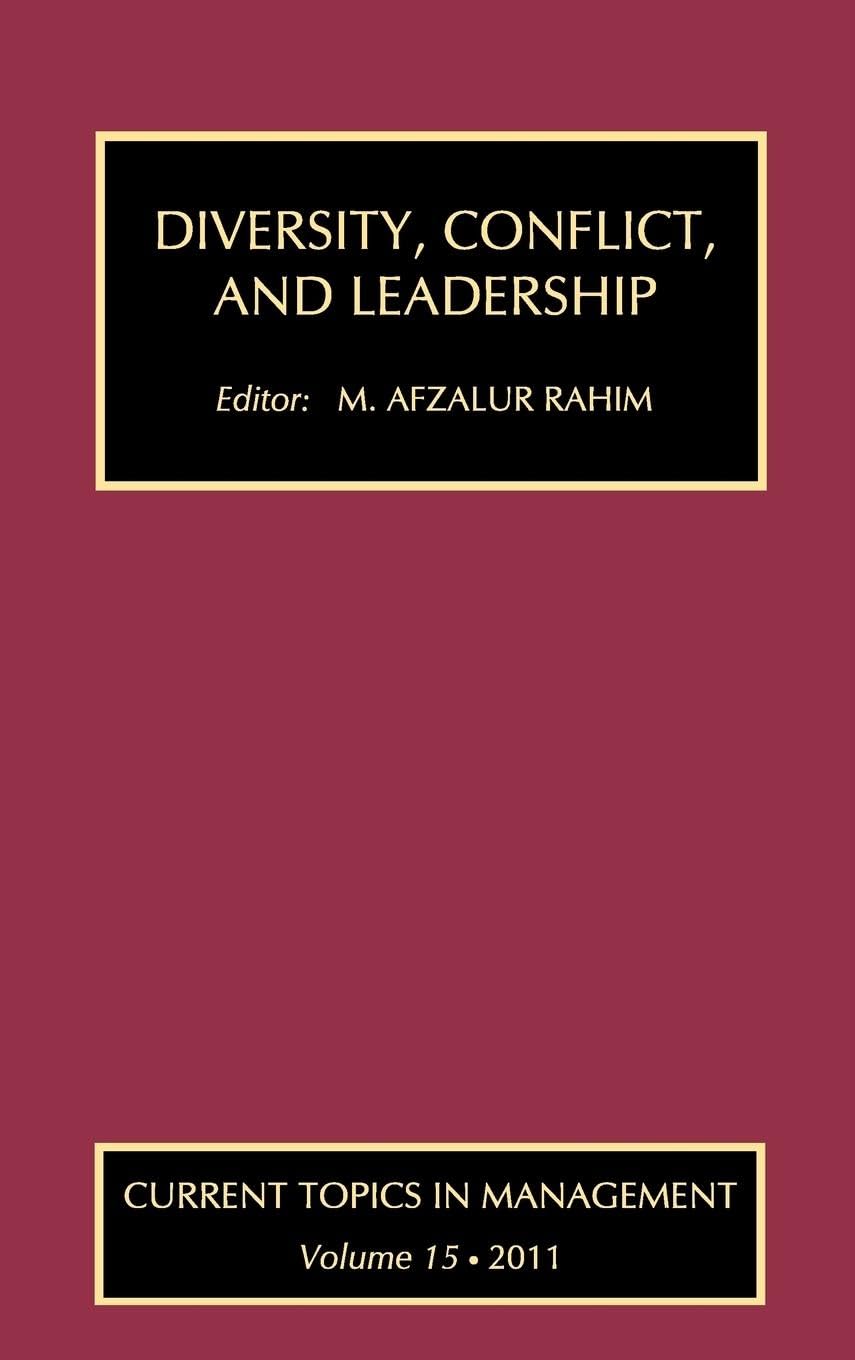 Diversity, Conflict, and Leadership Business, Finance & Career
