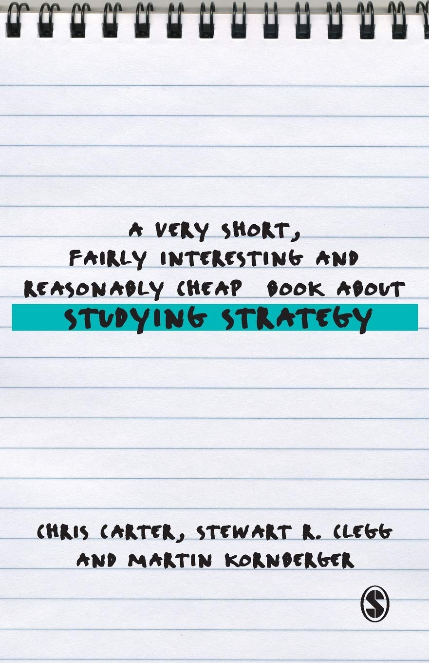A Very Short, Fairly Interesting and Reasonably Cheap Book About Studying Strategy Law
