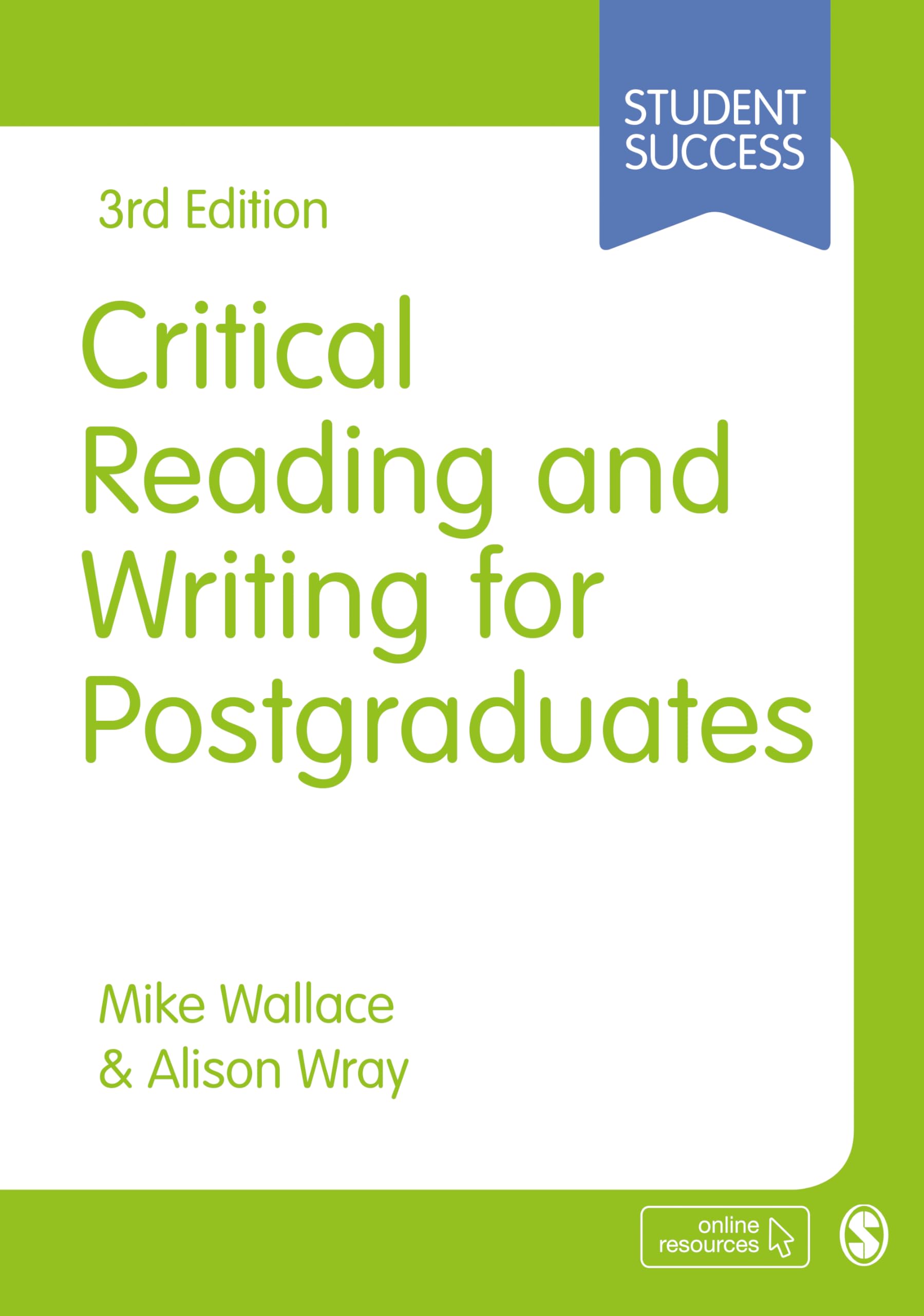 Product Image: Critical Reading and Writing for Postgraduates