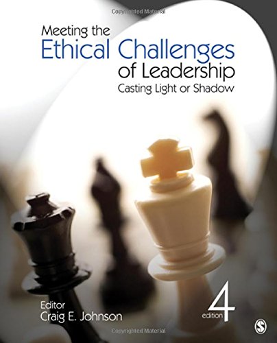 Meeting the Ethical Challenges of Leadership Books