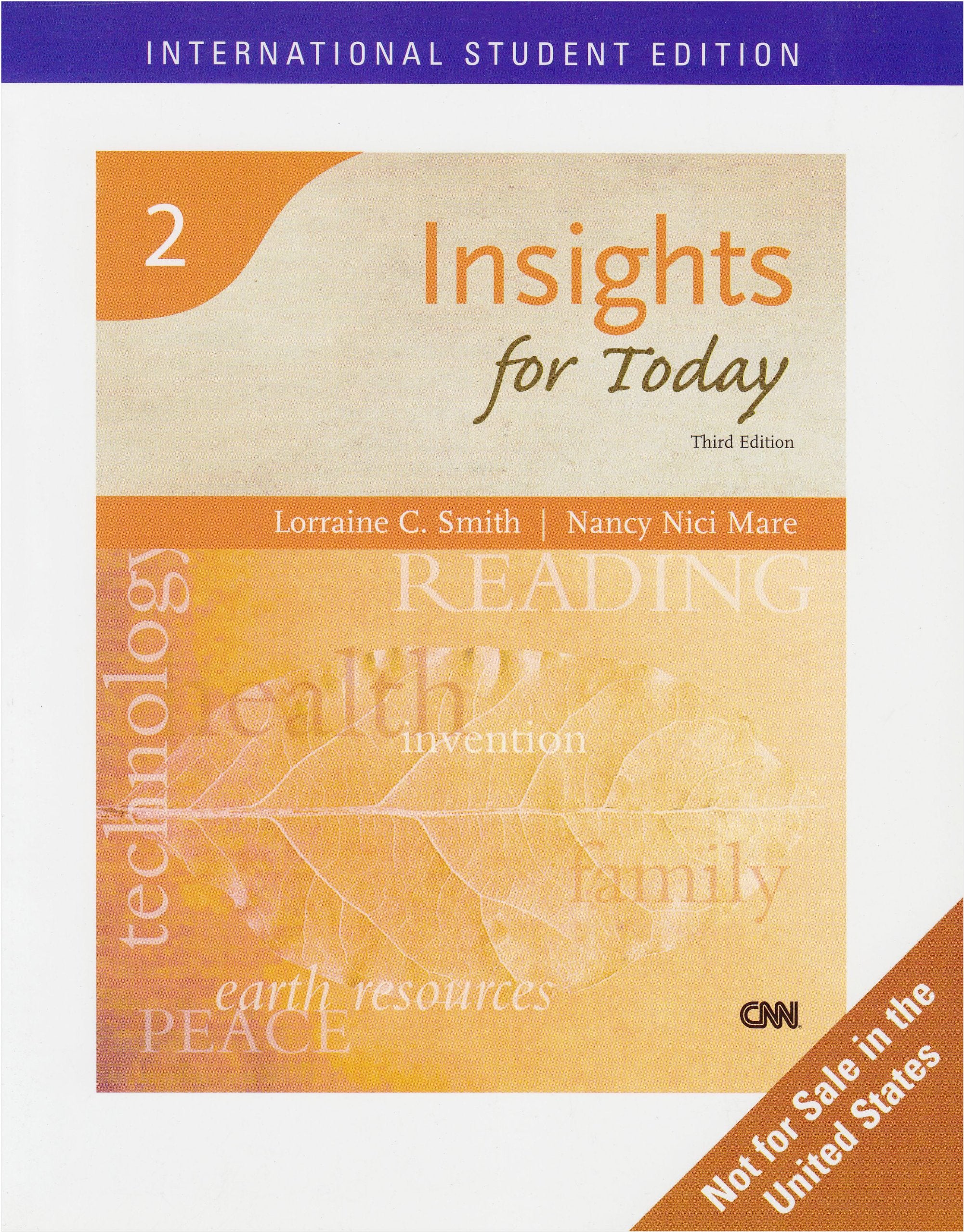 Reading for Today Series 2 - Insights for Today Text (International Student Edition) book