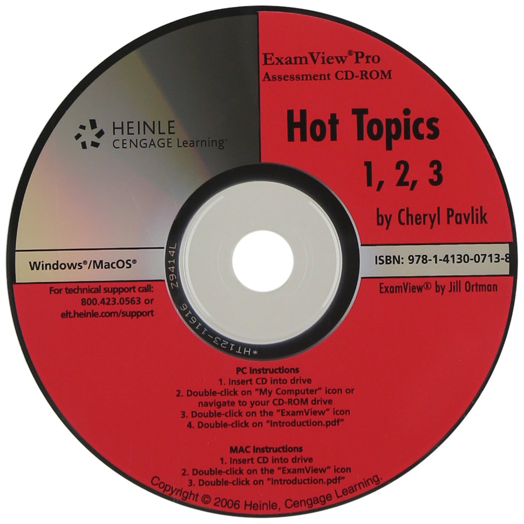 Hot Topics: Assessment CD-ROM with ExamView (Books 1 - 3) Foreign Languages ​​& Dictionaries