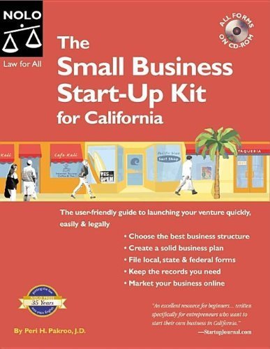 The Small Business Start-up Kit for California Business, Finance & Career