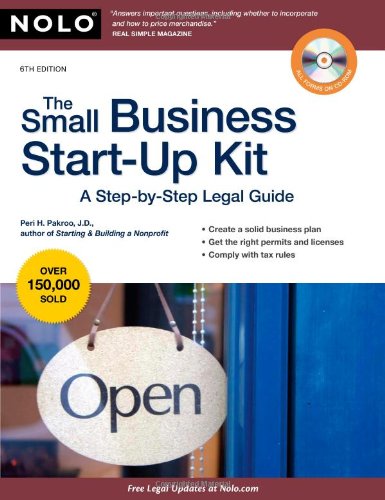 The Small Business Start up Kit: A Step-by-Step Legal Guide Business, Finance & Career