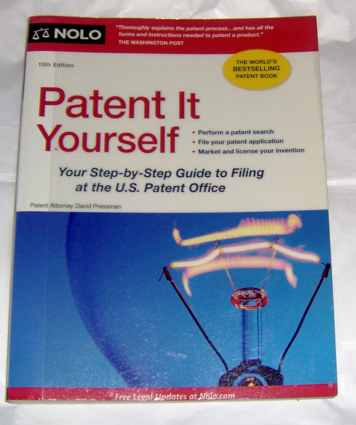 Patent It Yourself: Your Step-by-Step Guide to Filing at the U.S. Patent Office Law