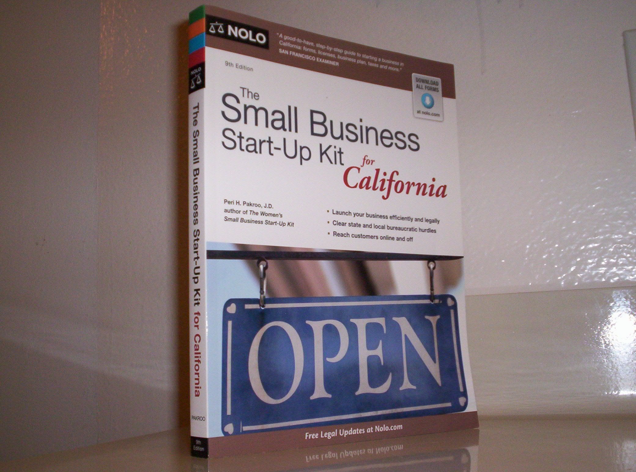 The Small Business Start-Up Kit for California Business, Finance & Career
