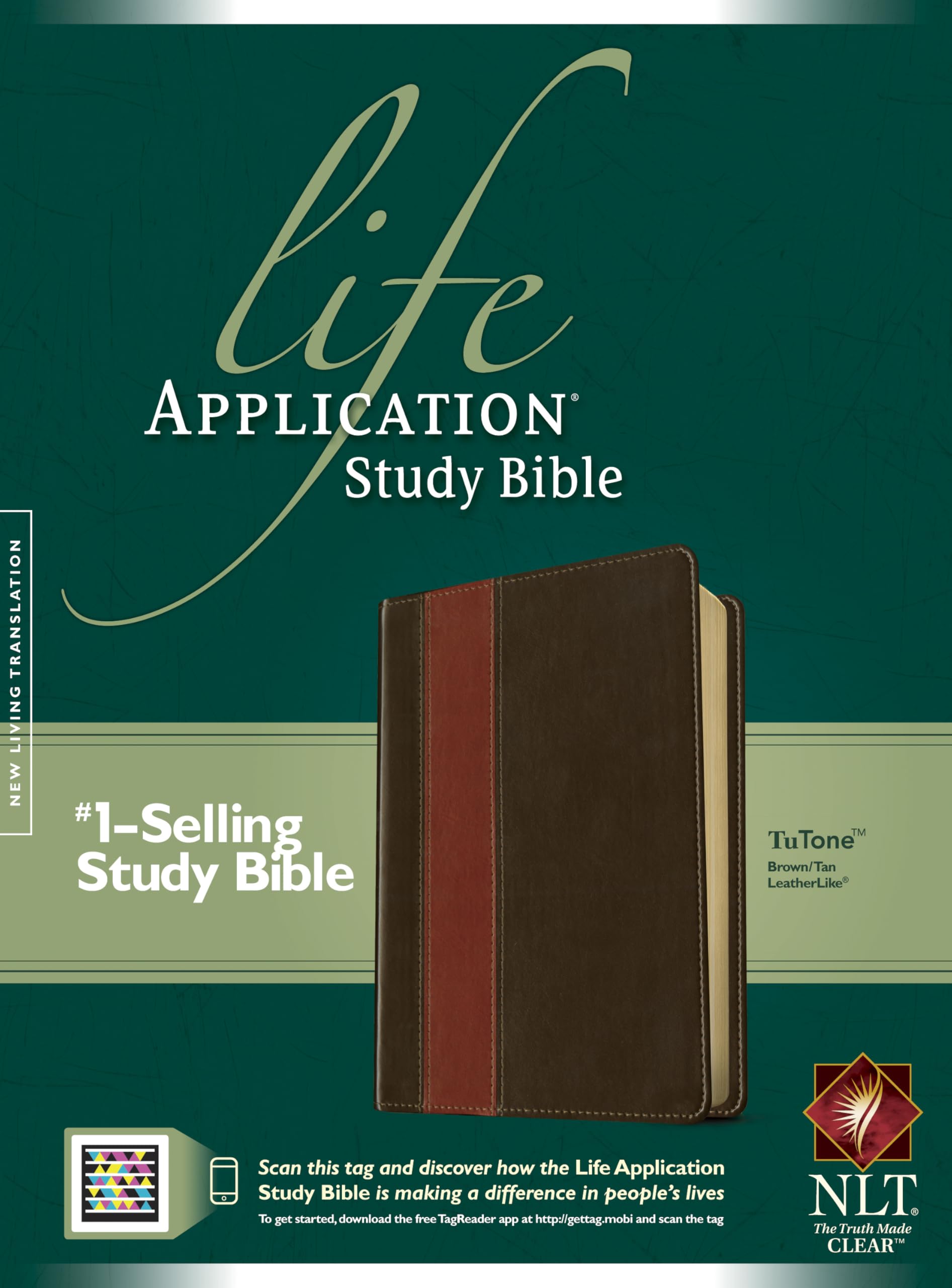 Life Application Study Bible-NLT: New Living Translation Brown / Tan TuTone LeatherLike Film, Art & Culture