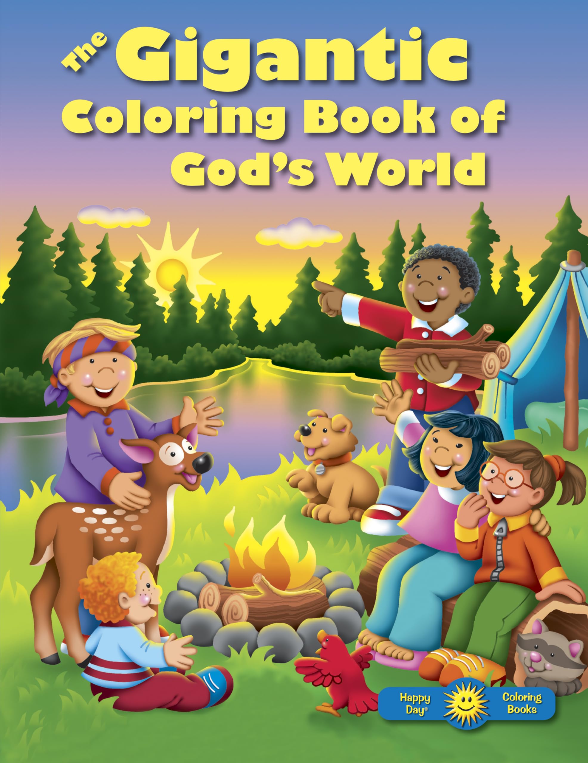 The Gigantic Coloring Book of God's World Social Sciences