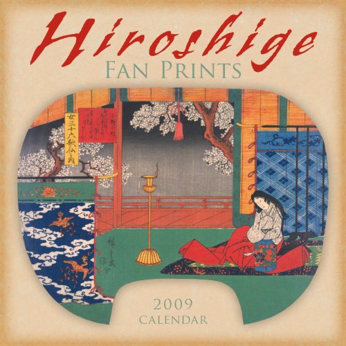Hiroshige Fan Prints 2009 Calendar Books
