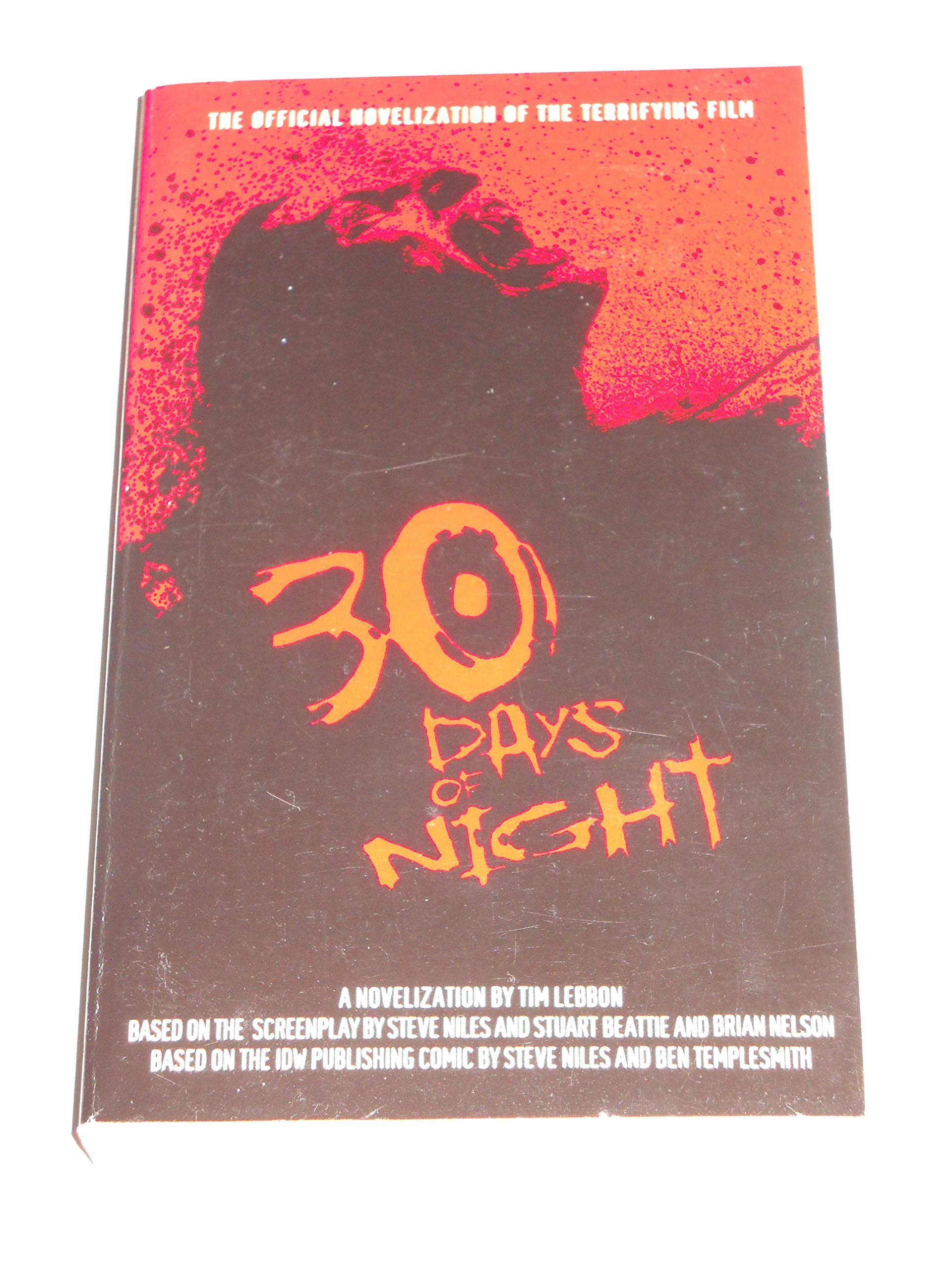 30 Days of Night Movie Novelization Horror & Mystery