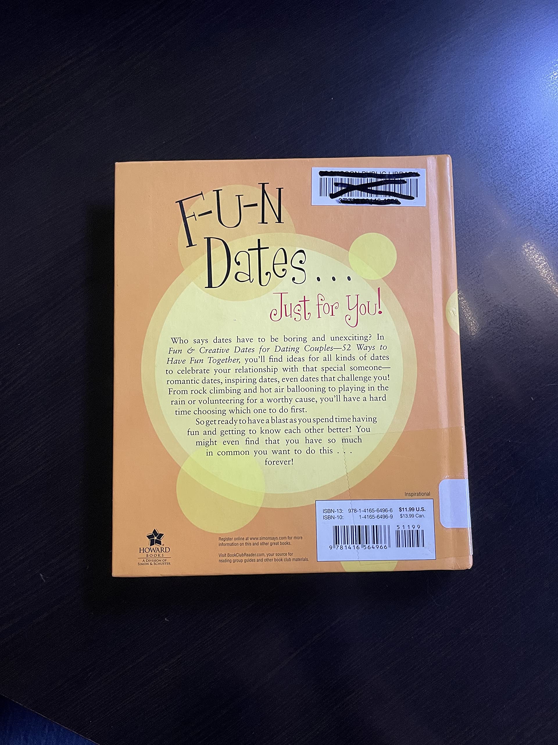 Fun & Creative Dates for Dating Couples: 52 Ways to Have Fun Together Learning & Reference