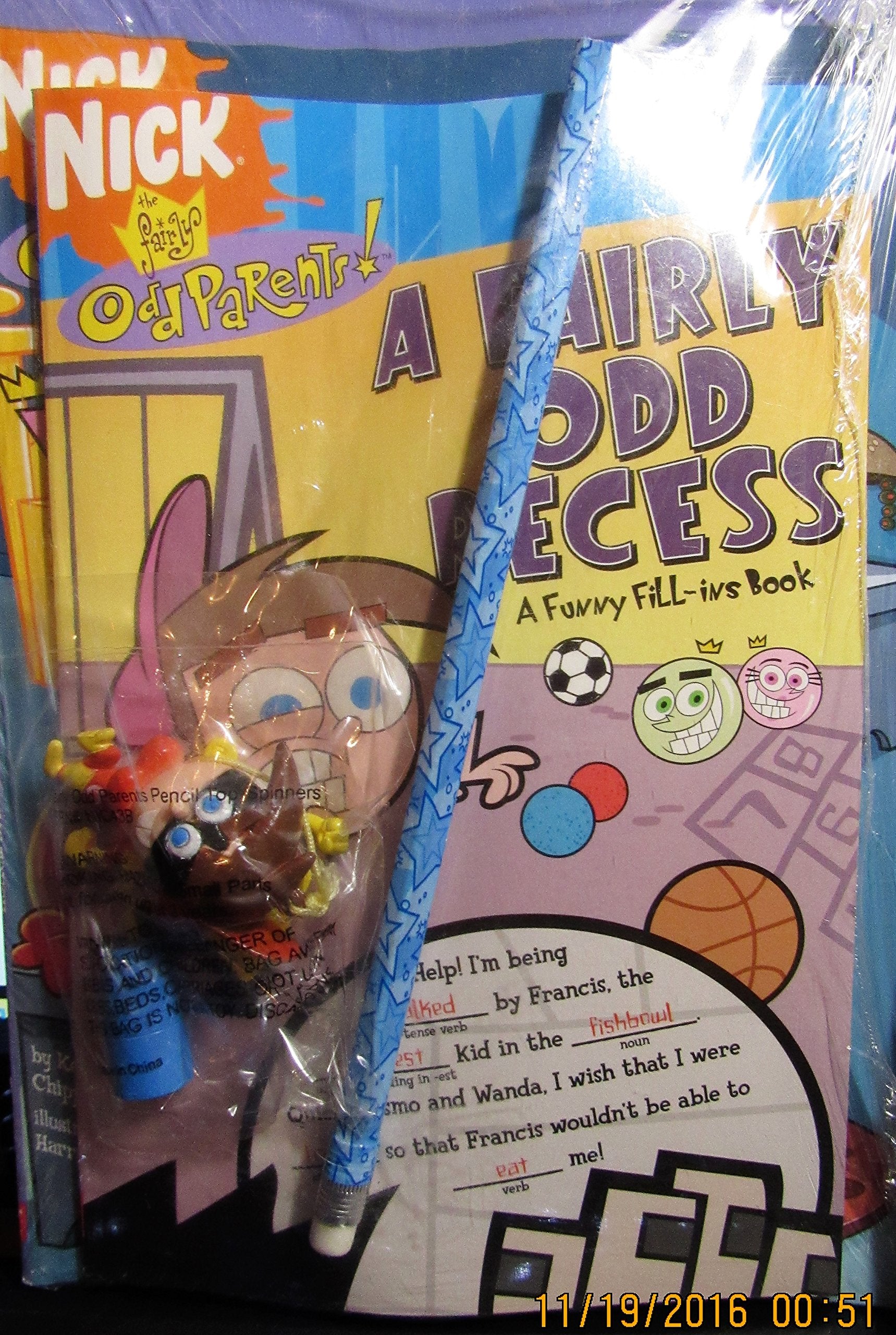 A Fairly Odd Recess: A Funny Fill-ins Book (Fairly OddParents) Tiptoi & Games