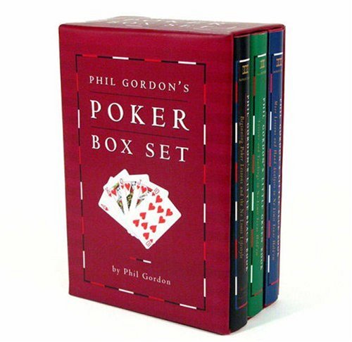 Phil Gordon's Poker Box Set: Phil Gordon's Little Black Book, Phil Gordon's Little Green Book, Phil Gordon's Little Blue Book Leisure & Fun