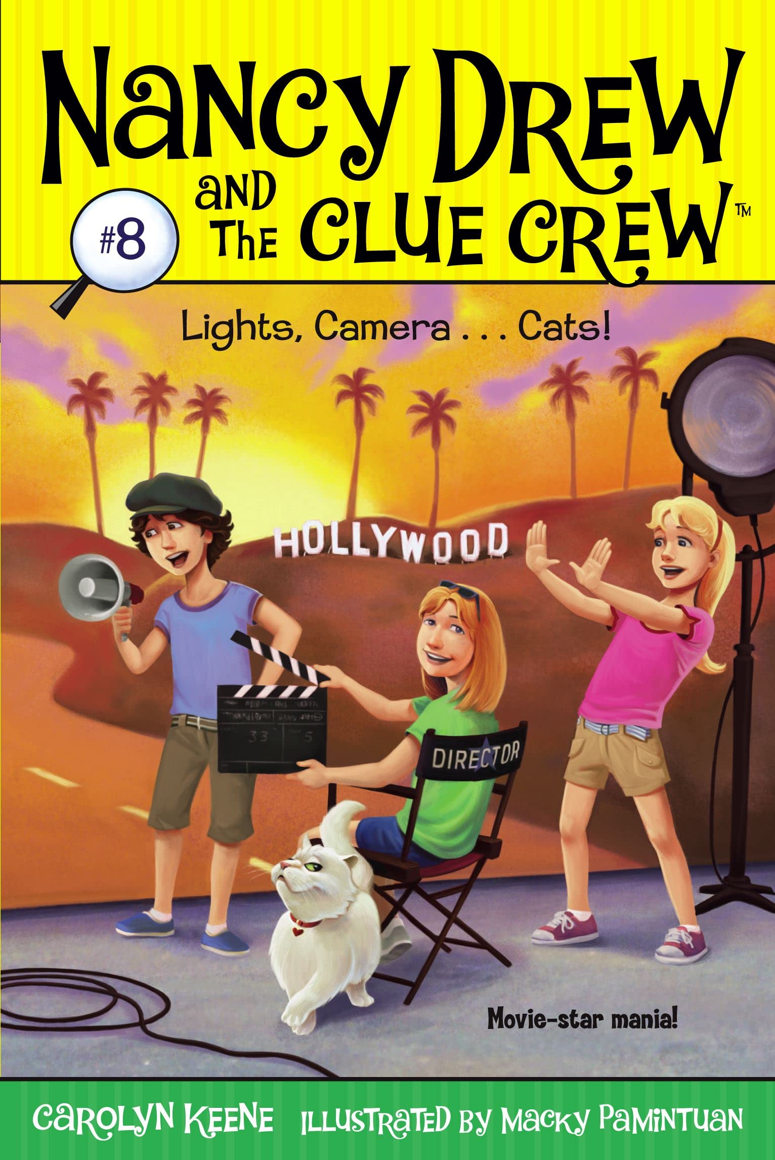 Lights, Camera . . . Cats! (Volume 8) (Nancy Drew and the Clue Crew, Band 8) Novels & Short Stories