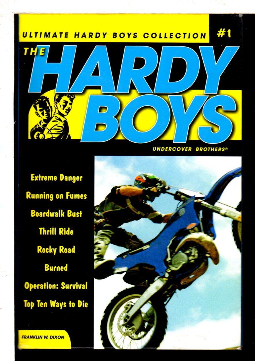 Hardy Boys: All New Undercover Brothers 1-8: #1 Ultimate Collection with Extreme Danger/Running on Fumes/Boardwalk Best/Thrill Ride/Rocky Road/Burned/Operation: Survival/Top Ten Ways to Die Books