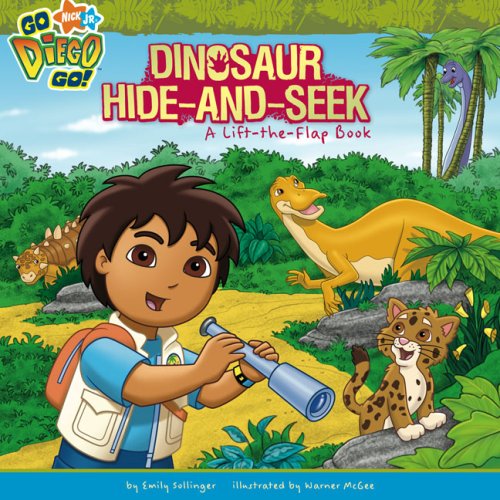 Dinosaur Hide-and-Seek: A Lift-the-Flap Book (Go, Diego, Go!) Novels & Short Stories