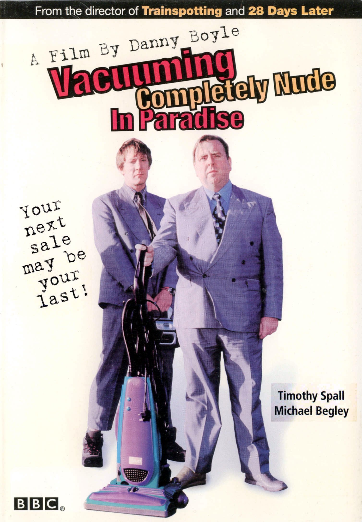 Vacuuming Completely Nude in Paradise Films