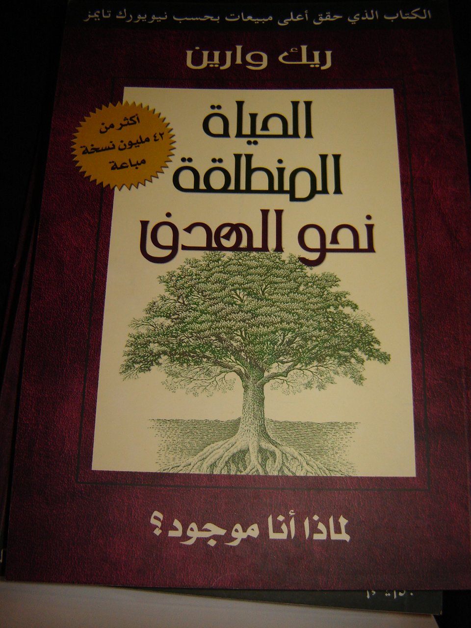 Arabic Purpose-driven Life: What on Earth Am I Here For? (Paperback) / Translated to Arabic Language by Rick Warren (2006-08-02) Books