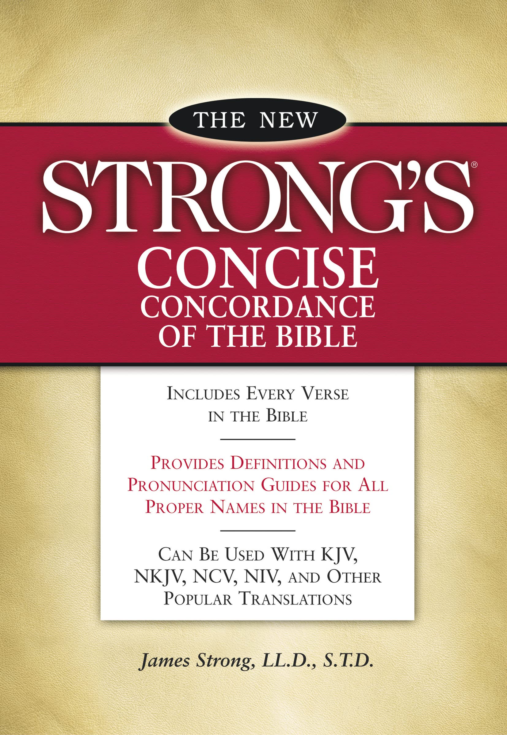 New Strong's Concise Concordance of the Bible Religion & Esotericism