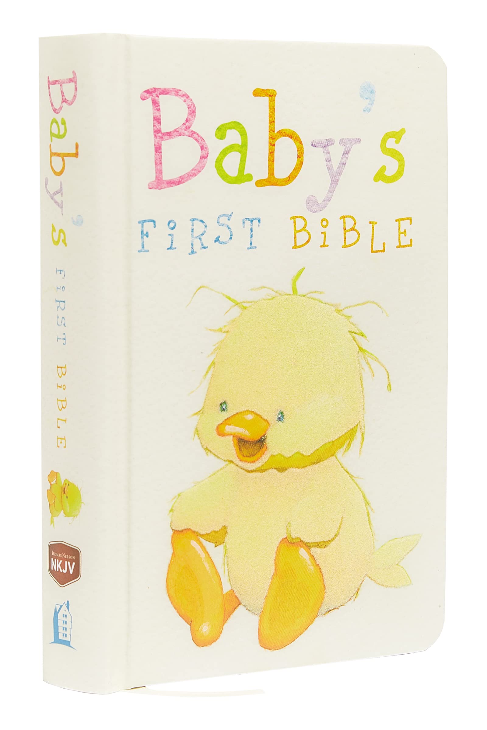 NKJV, Baby's First Bible, Hardcover, White: Holy Bible, New King James Version book