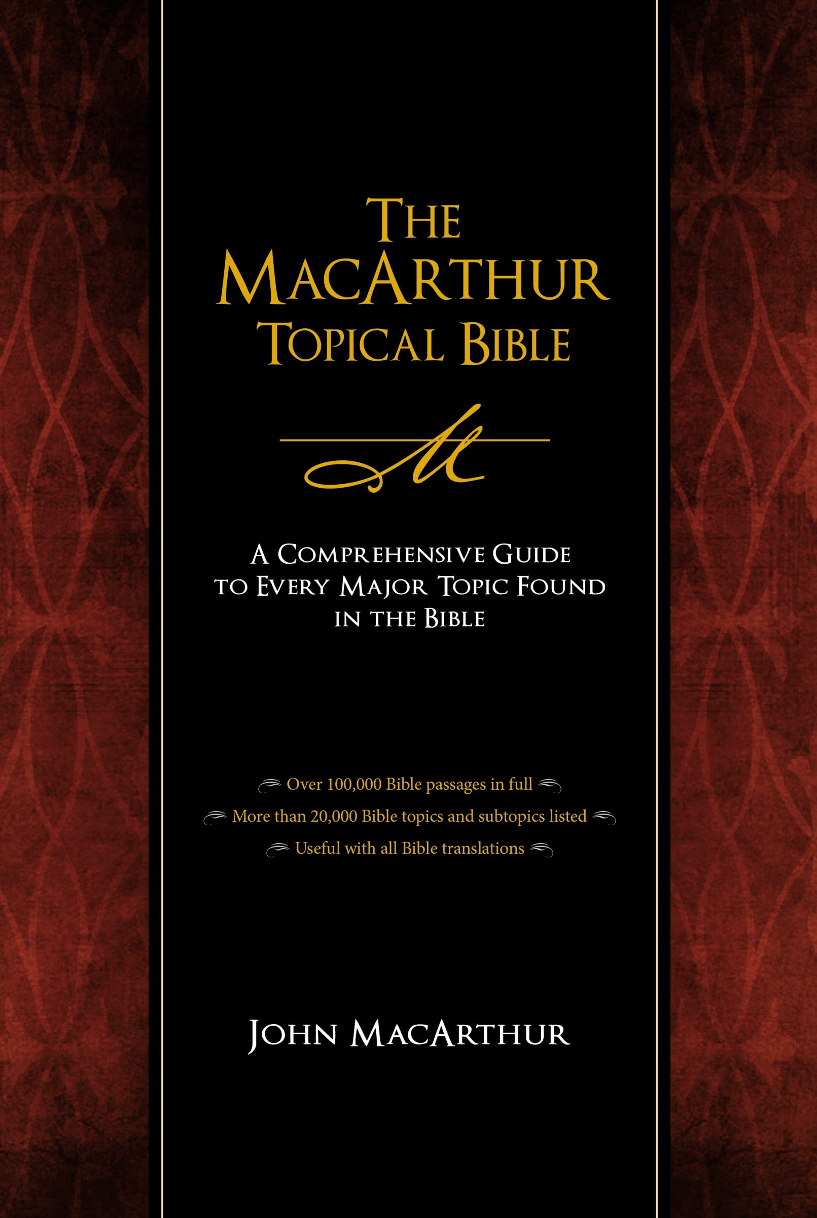 The MacArthur Topical Bible book