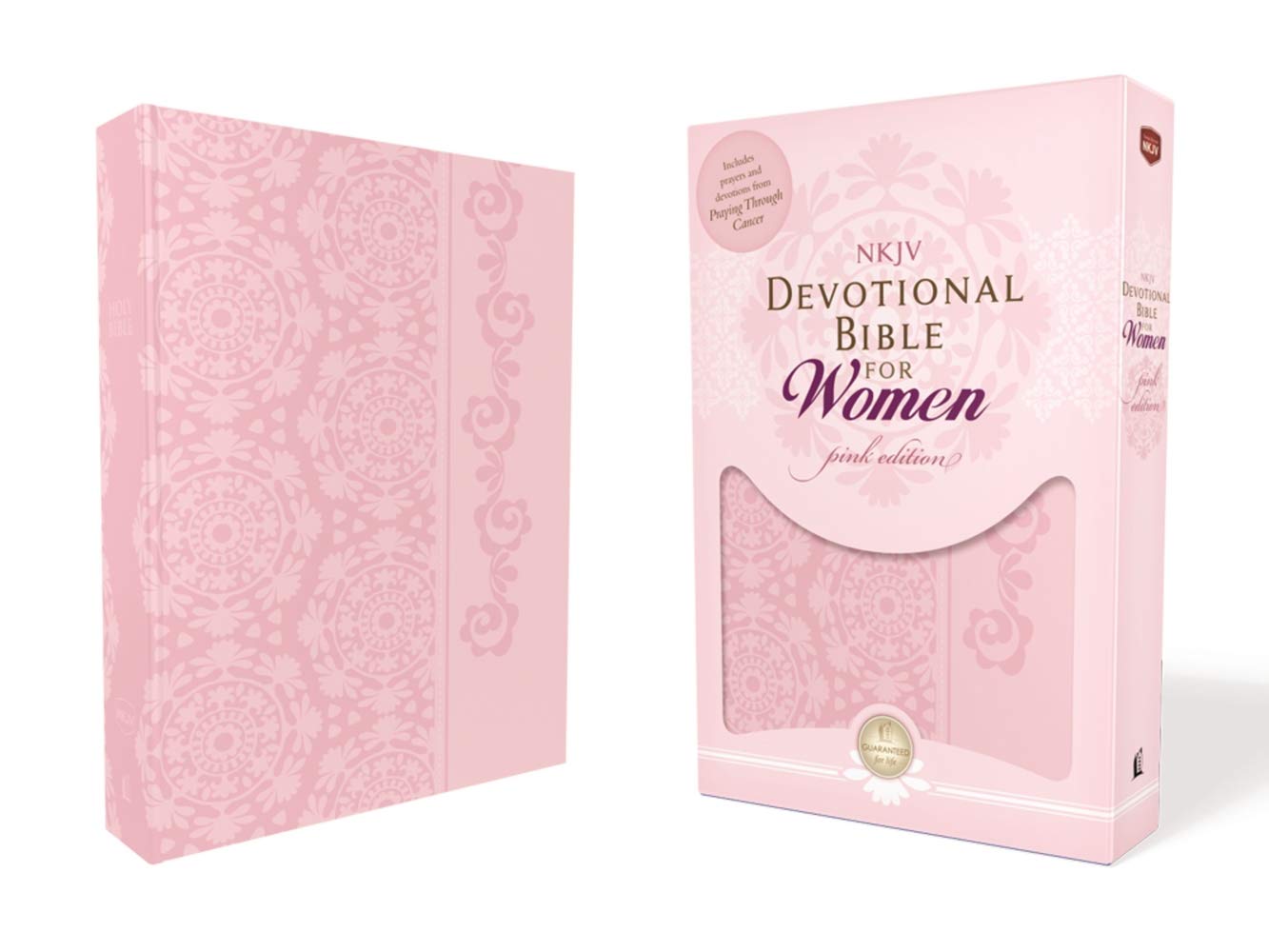 NKJV, Devotional Bible For Women, Leathersoft, Pink: Pink Edition Religion & Esotericism