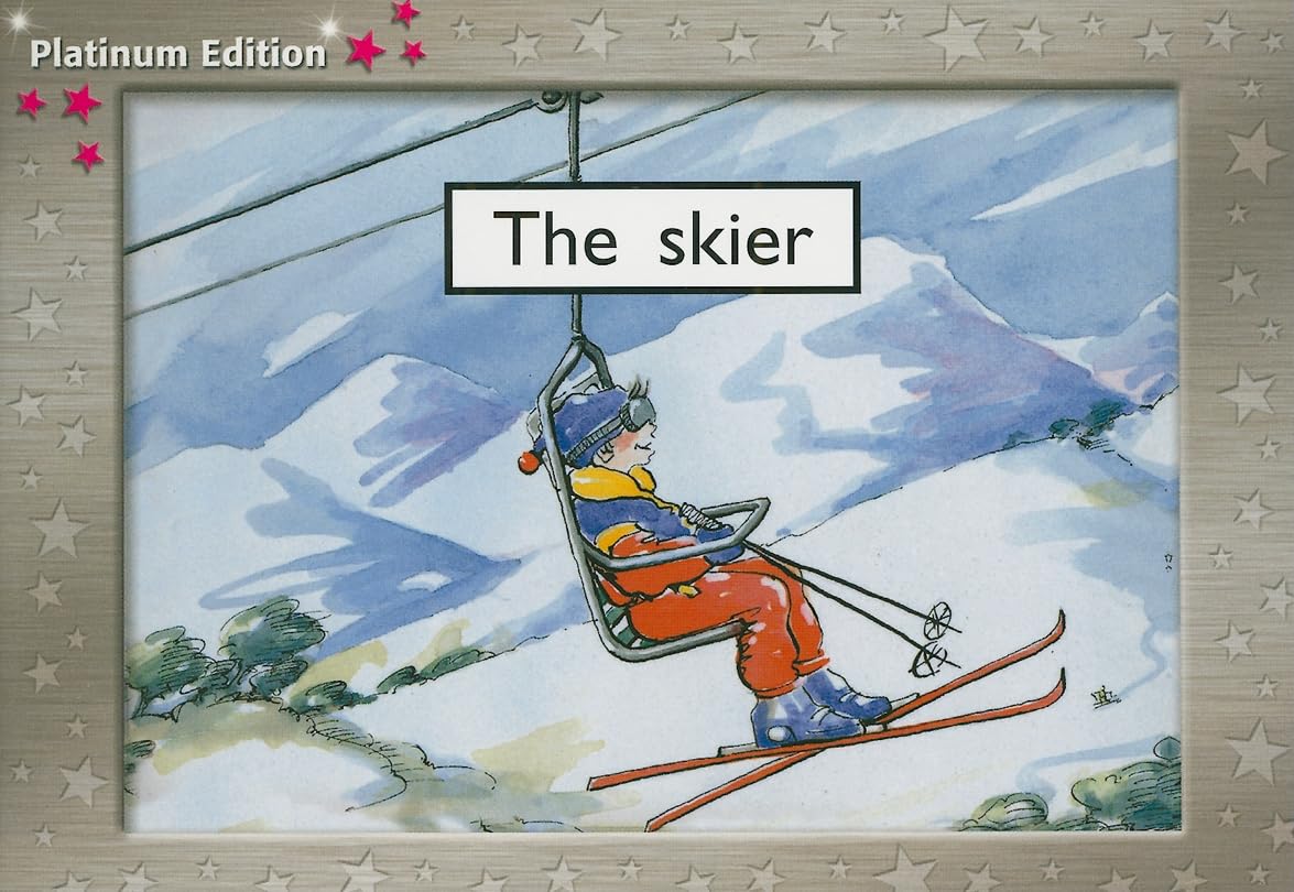 Rigby PM Platinum Collection: Individual Student Edition Magenta (Levels 1-2) the Skier (Rigby Pm Platinum Leveled Reader (Levels 1-2)) Social Sciences