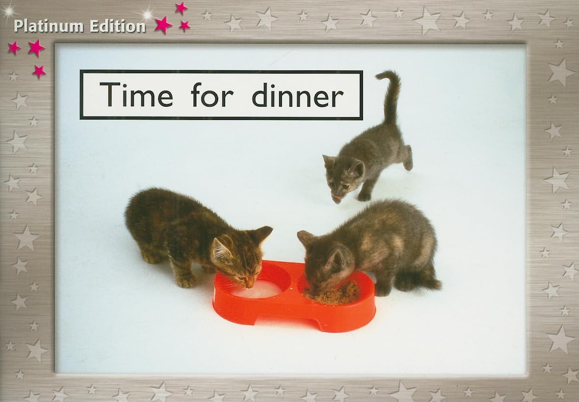 Rigby PM Platinum Collection: Individual Student Edition Magenta (Levels 1-2) Time for Dinner (Rigby PM Collection Platinum Edition: Magenta, Level 1) Foreign Languages ​​& Dictionaries