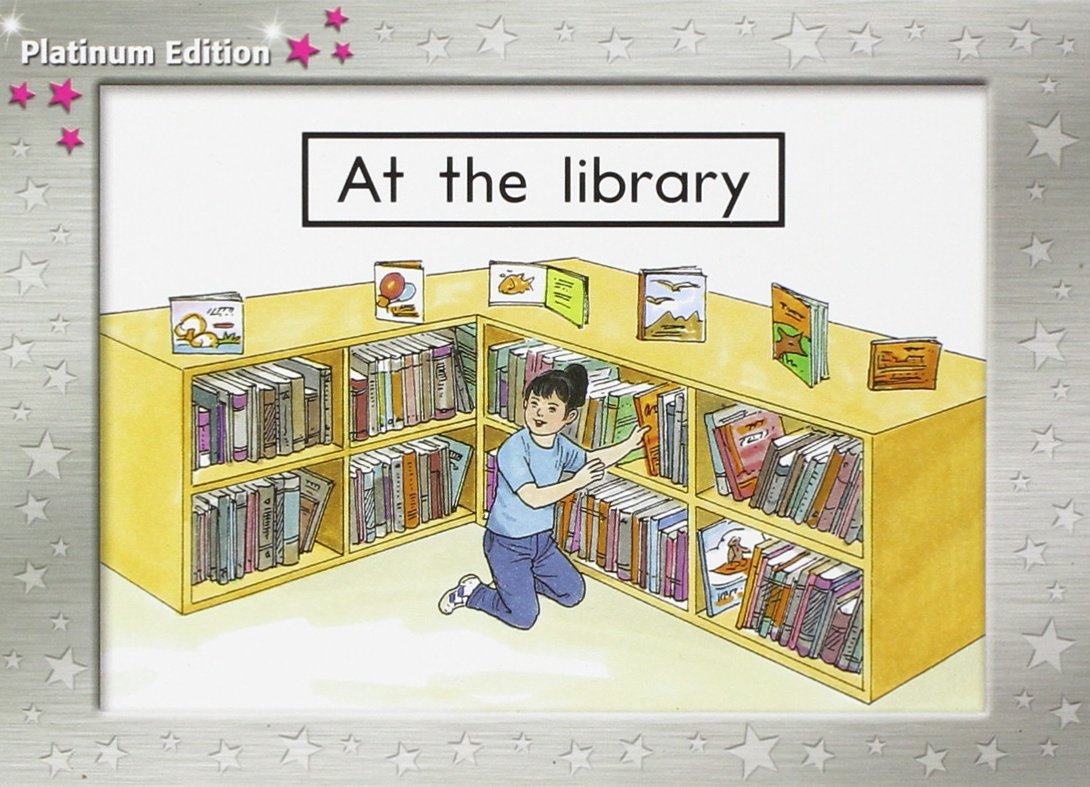 Rigby PM Platinum Collection: Individual Student Edition Magenta (Levels 1-2) at the Library (Rigby PM Platinum Leveled Reader (Levels 1-2)) Foreign Languages ​​& Dictionaries