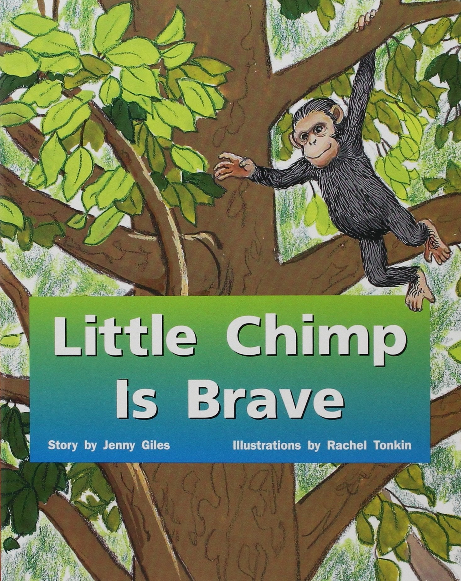 Rigby PM Stars: Individual Student Edition Red (Levels 3-5) Little Chimp Is Brave (Rigby Pm Stars Leveled Reader (Levels 3-5)) Foreign Languages ​​& Dictionaries