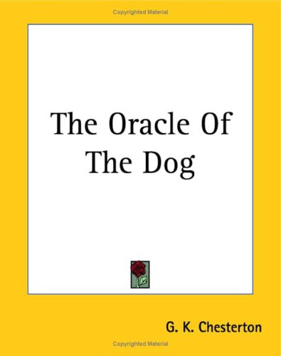The Oracle of the Dog Contemporary literature