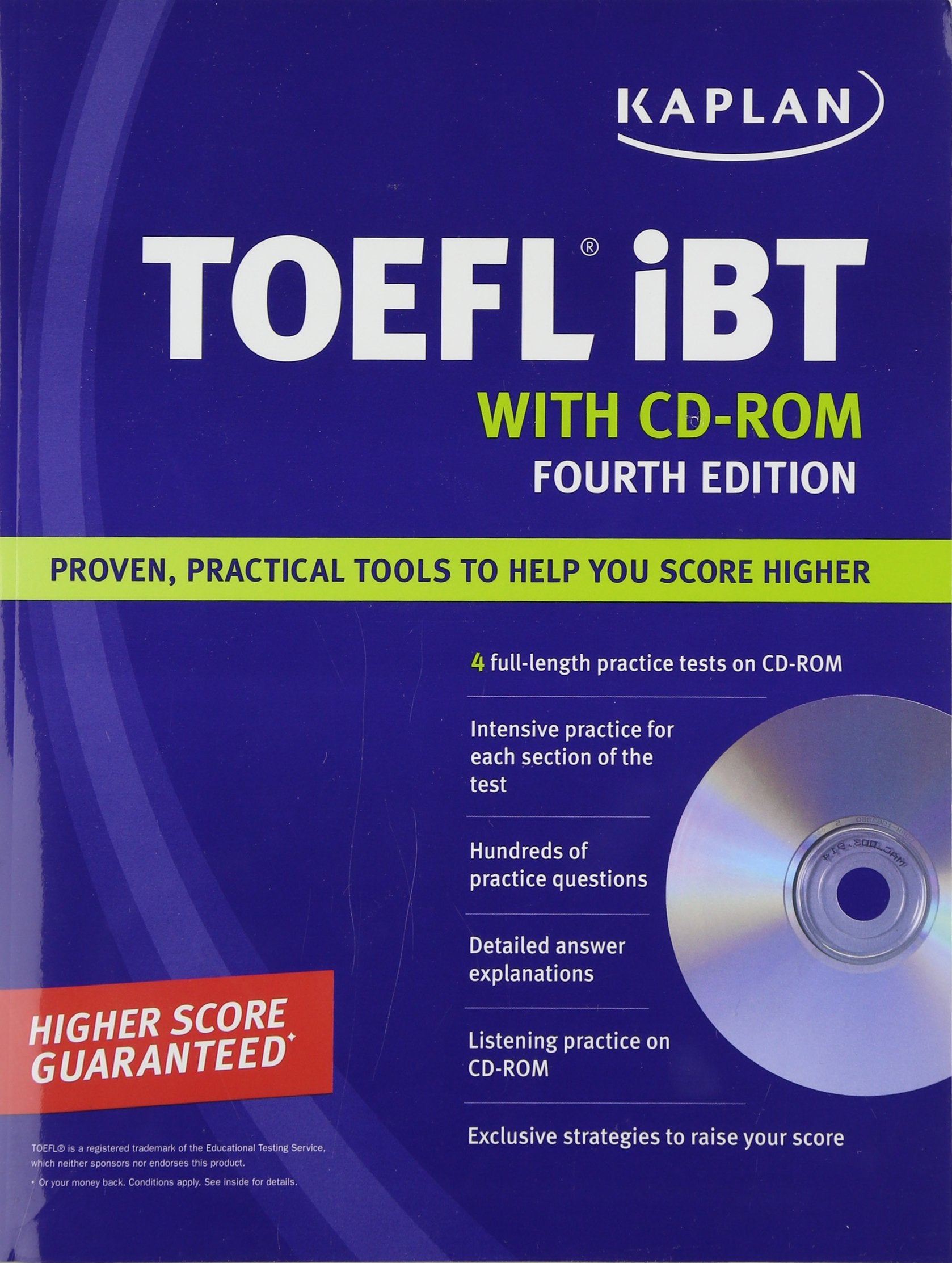 Product Image: Kaplan TOEFL iBT with CD-ROM